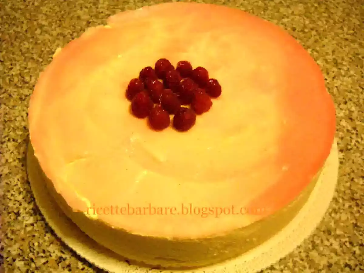 Bavarese allo champagne