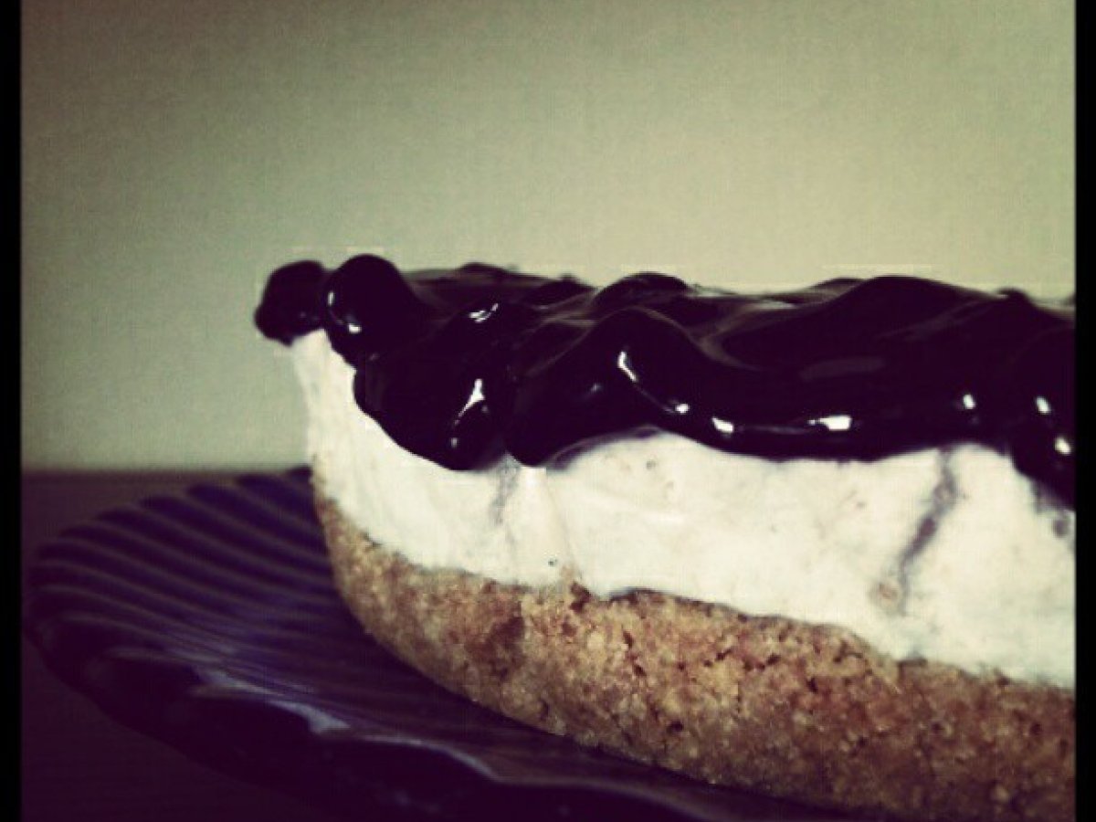 BAVARESE CHEESECAKE AI MIRTILLI