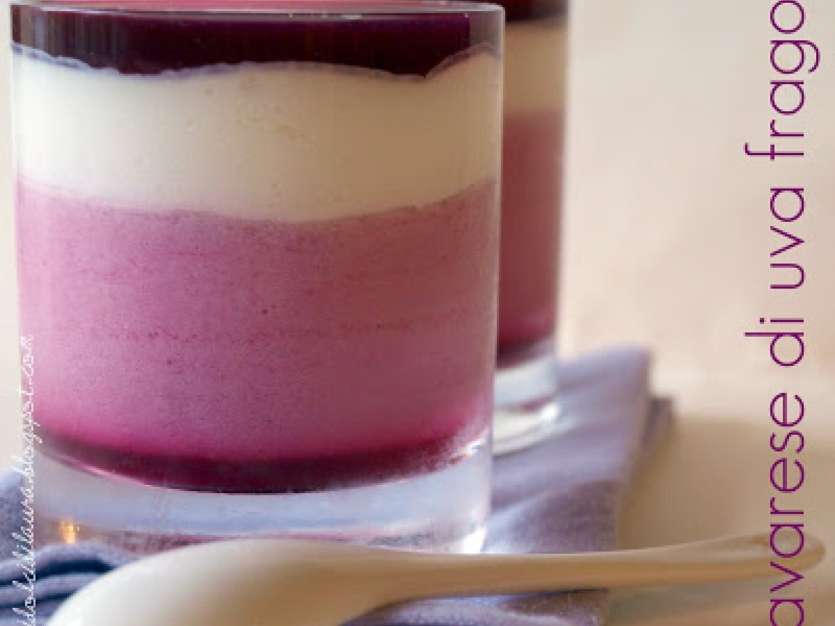 Bavarese di uva fragola, foto 2