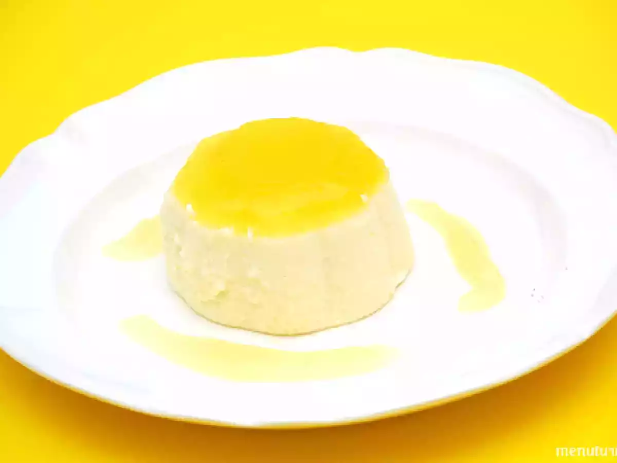 Bavarois alla vaniglia con gelatina e salsa di mandarino - foto 3