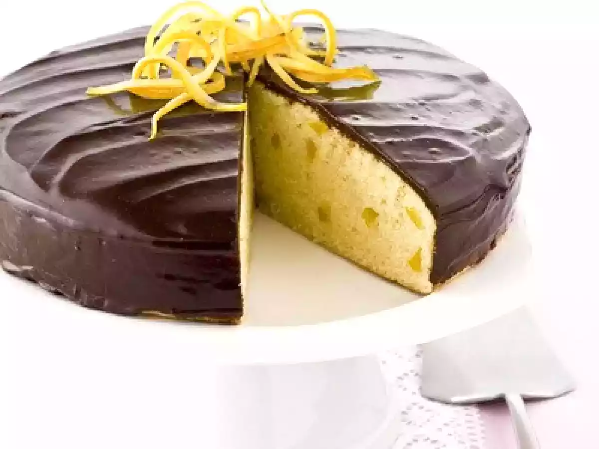 Bellissima e buonissima... la Torta al limone ricoperta