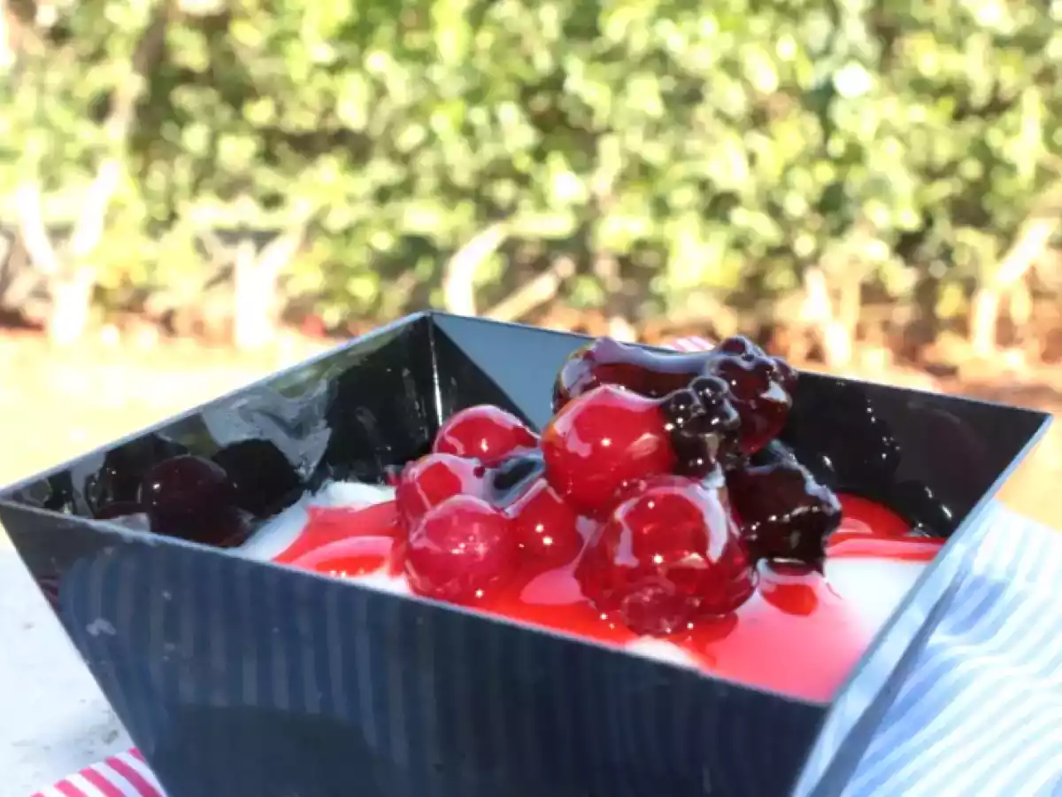 Biancomangiare ai frutti di bosco