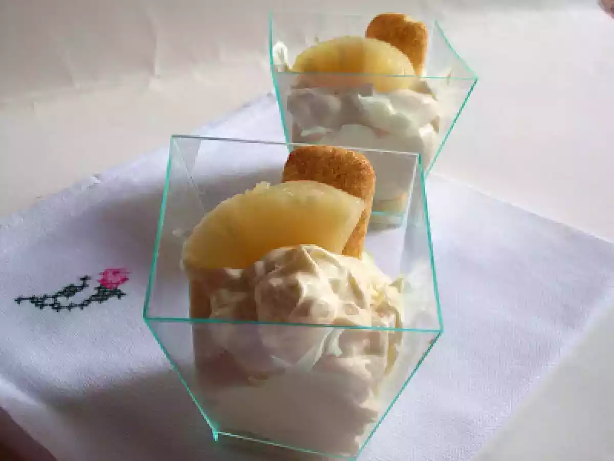 Bicchierini mascarpone & ananas - foto 2