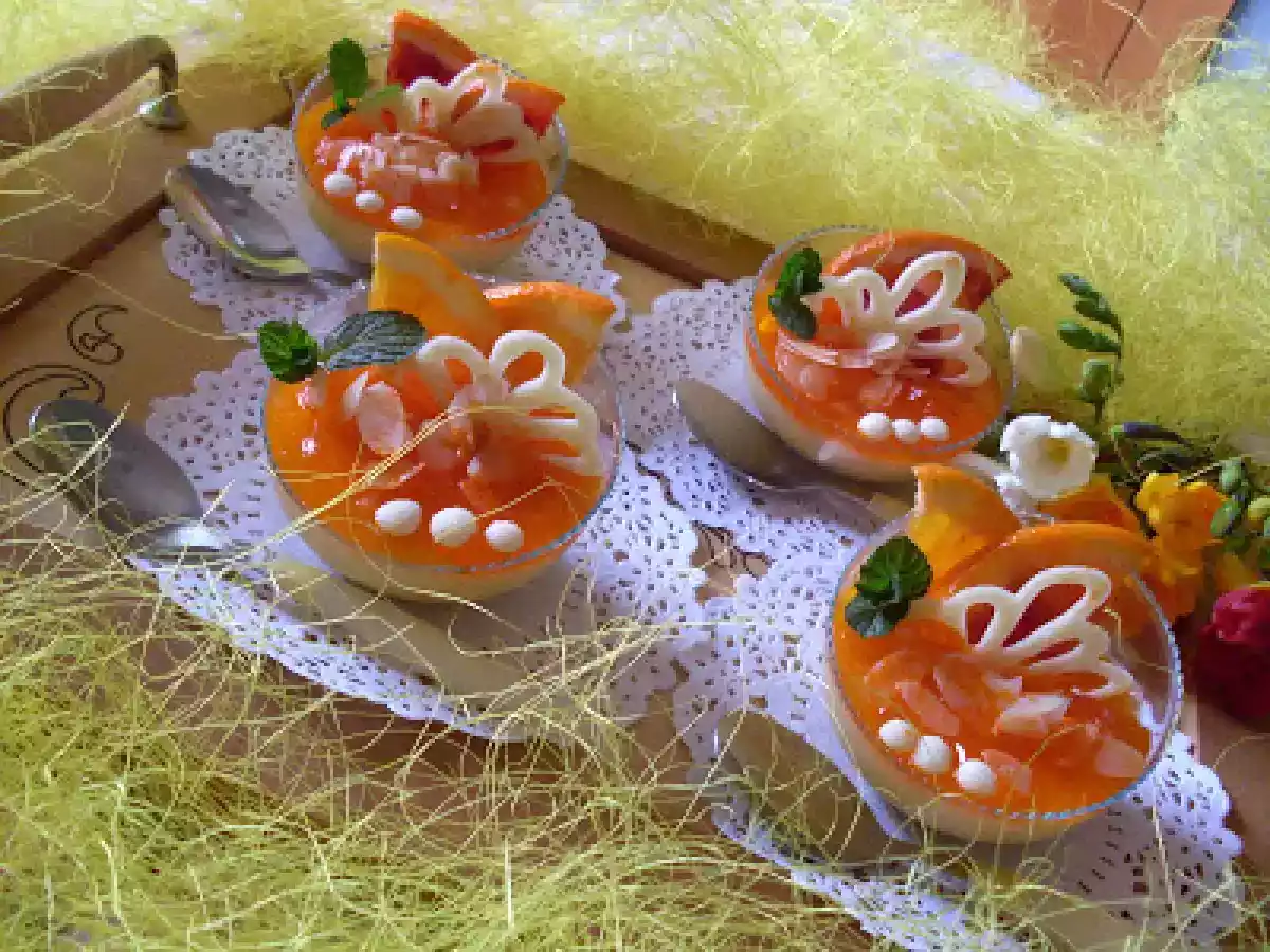 Bicchierino all'Arancia (simil-bavarese) - foto 2