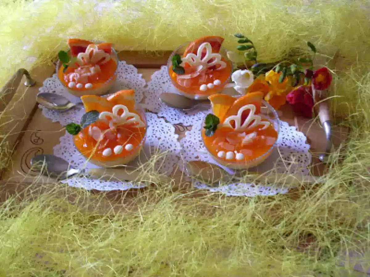 Bicchierino all'Arancia (simil-bavarese) - foto 4