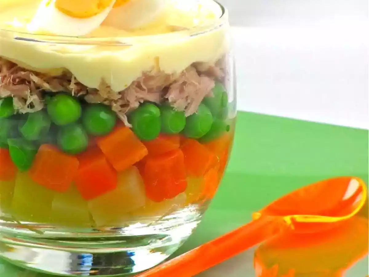 BICCHIERINO DI INSALATA RUSSA - foto 2