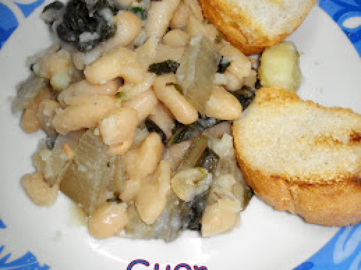 Bietole e fagioli