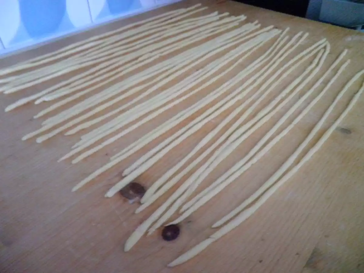 Bigoli all’amatriciana di Dolcemagro Golfera