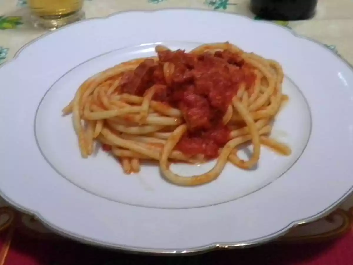 Bigoli all’amatriciana di Dolcemagro Golfera - foto 4