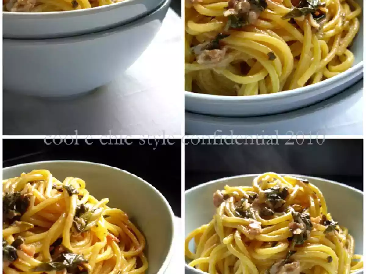 Bigoli con cime di rapa e salsiccia - foto 4