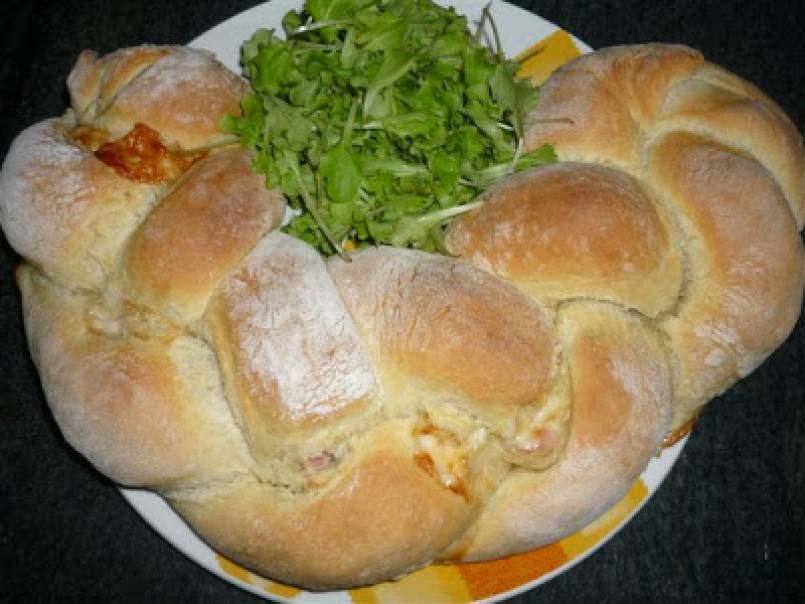 Bimby: Pan brioche ripieno intrecciato, soffice soffice facile facile.