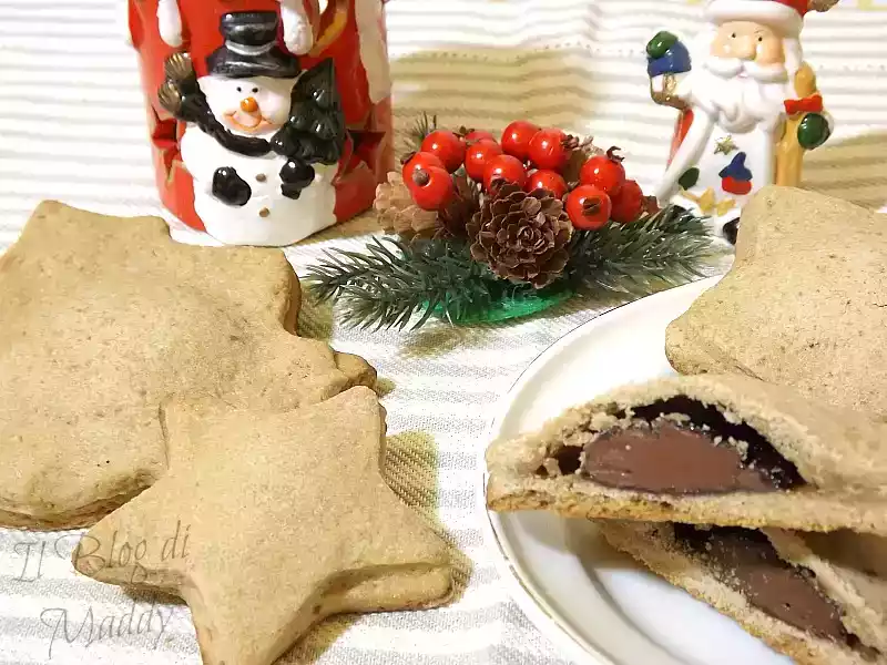 Biscotti al caffè e nutella