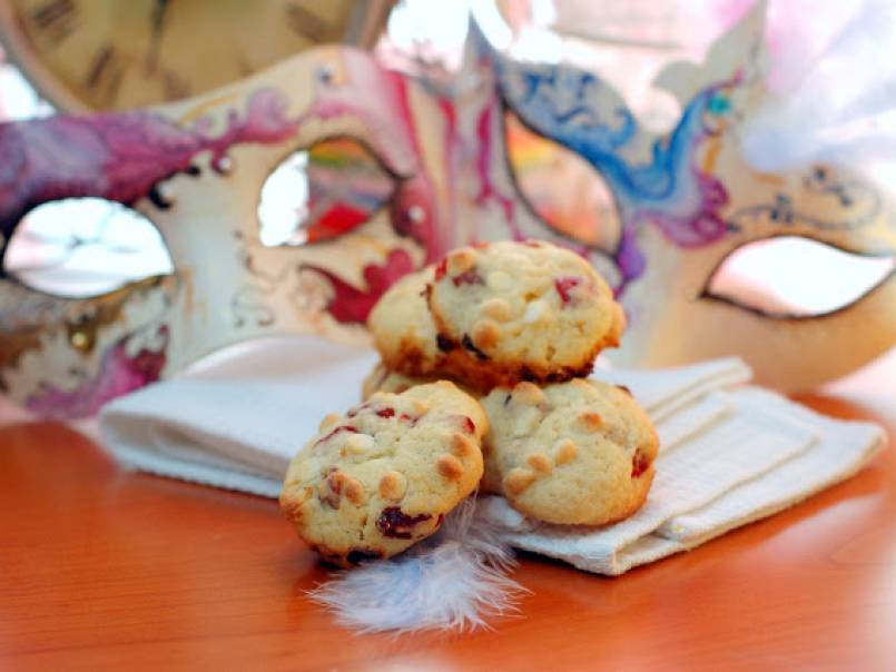 Biscotti Al Cioccolato Bianco E Cranberries Ricetta Petitchef