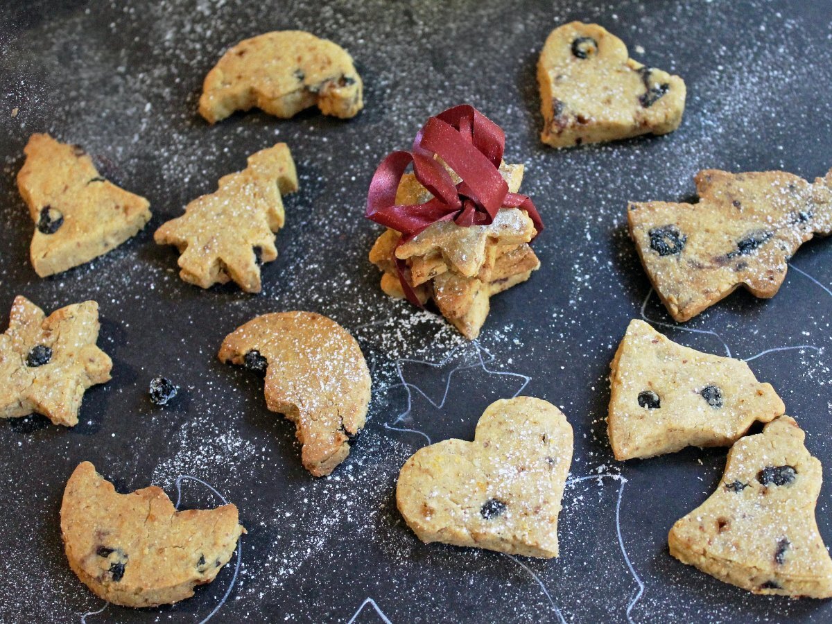 Biscotti all’arancia e mirtilli