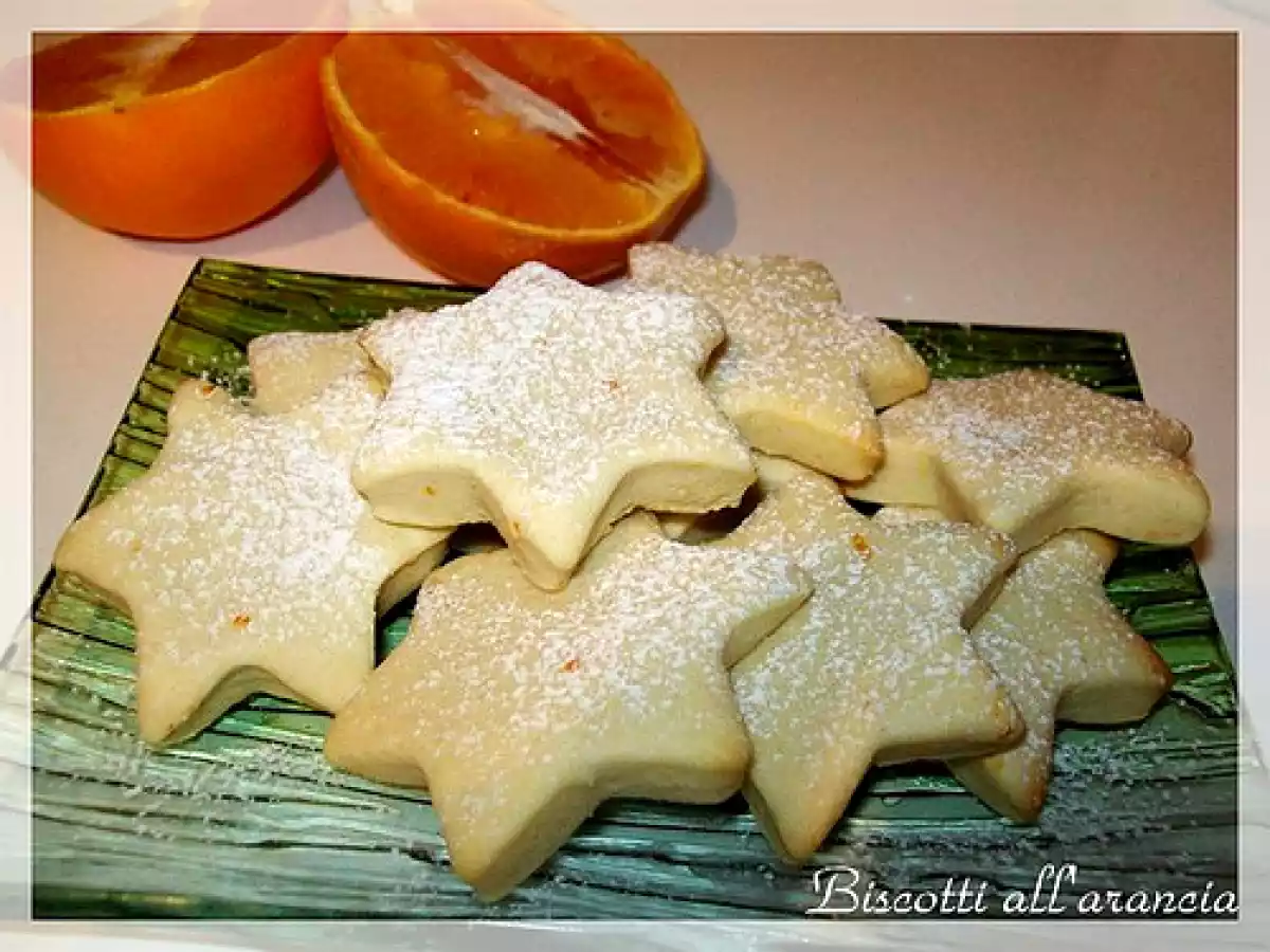 Biscotti all'arancia e olio