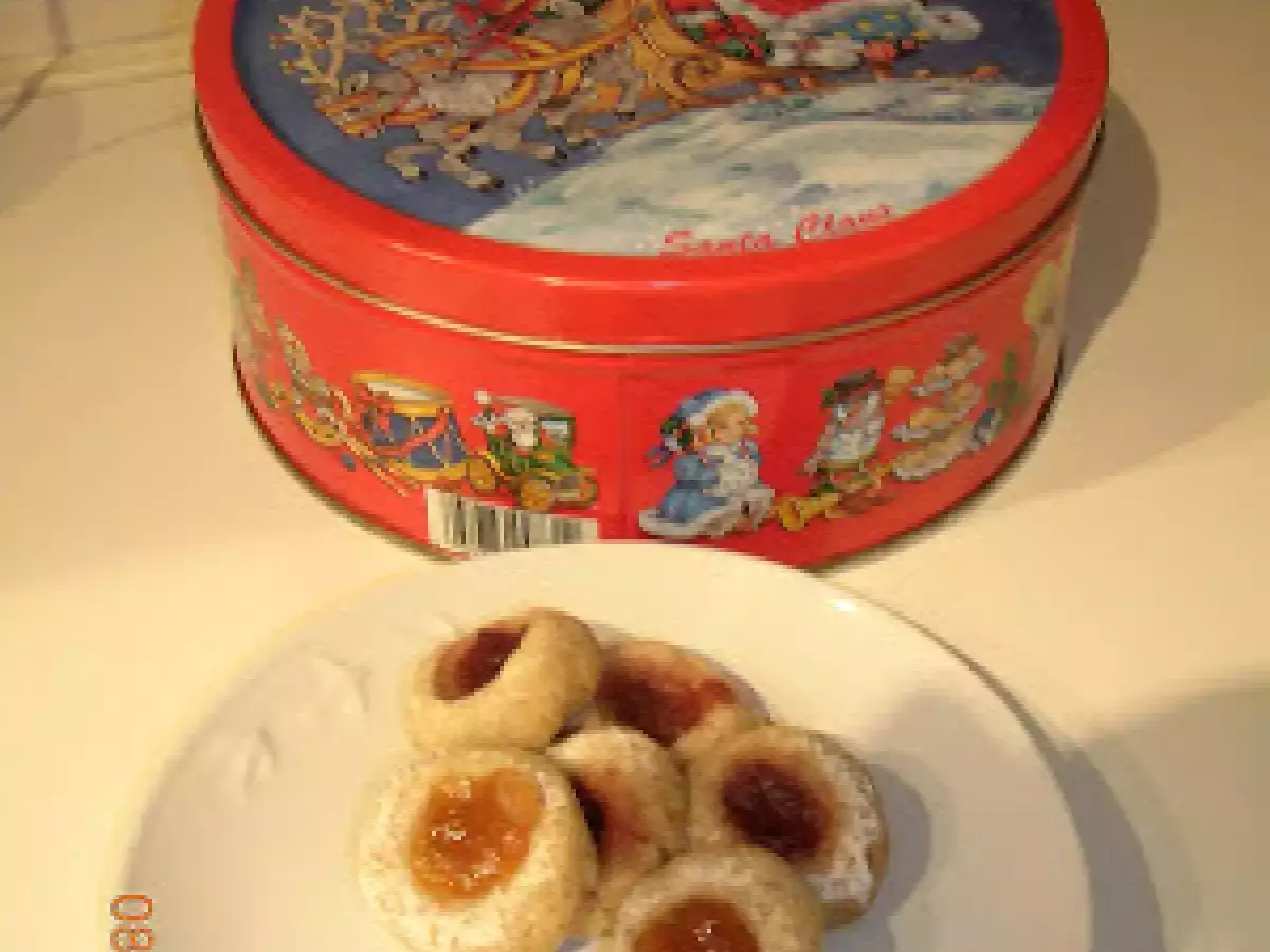 Biscotti all'ussara o nidi di marmellata - foto 2