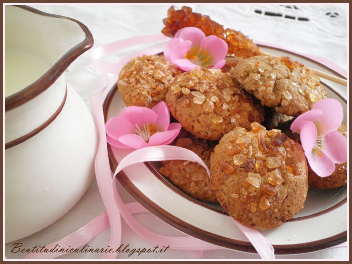 Biscotti alla cannella con farina d'orzo