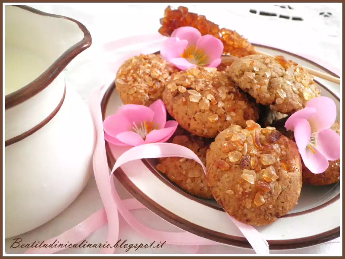 Biscotti alla cannella con farina d'orzo