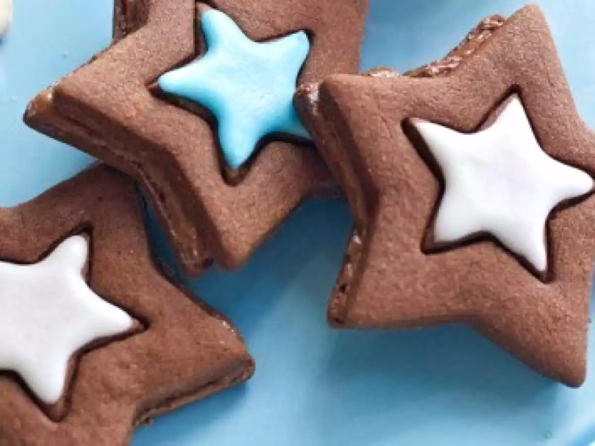 Biscotti alla nutella con glassa