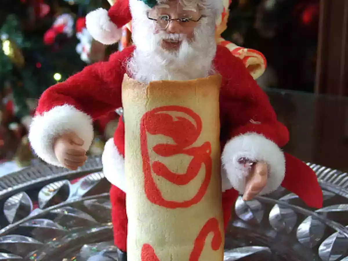 Biscotti bastoncino a righe! Per le (St)Renne di Babbo Natale... - foto 2