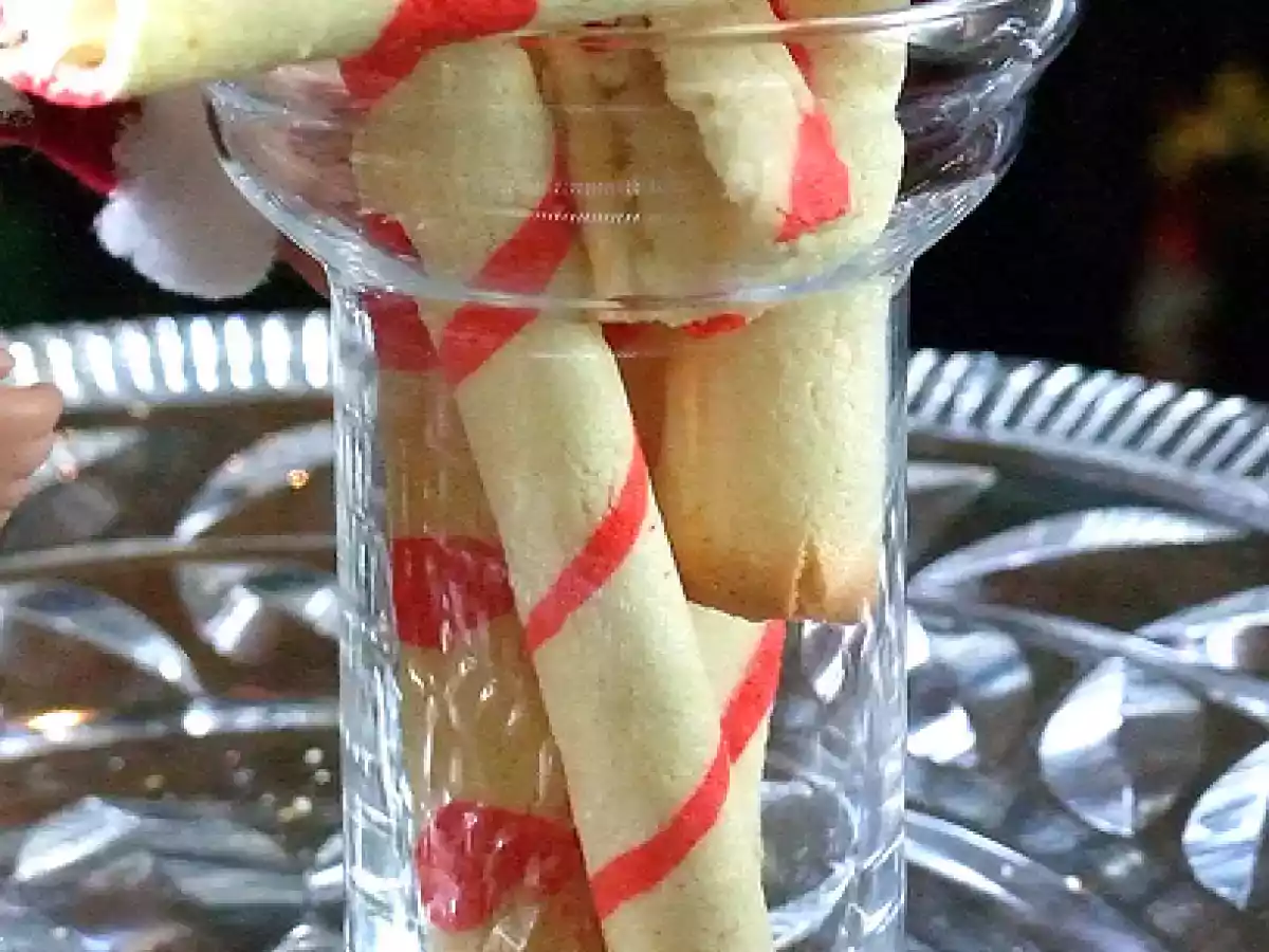 Biscotti bastoncino a righe! Per le (St)Renne di Babbo Natale... - foto 4