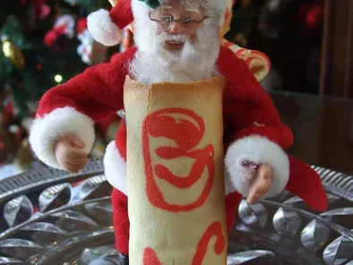 Biscotti bastoncino a righe! Per le (St)Renne di Babbo Natale..., foto 2