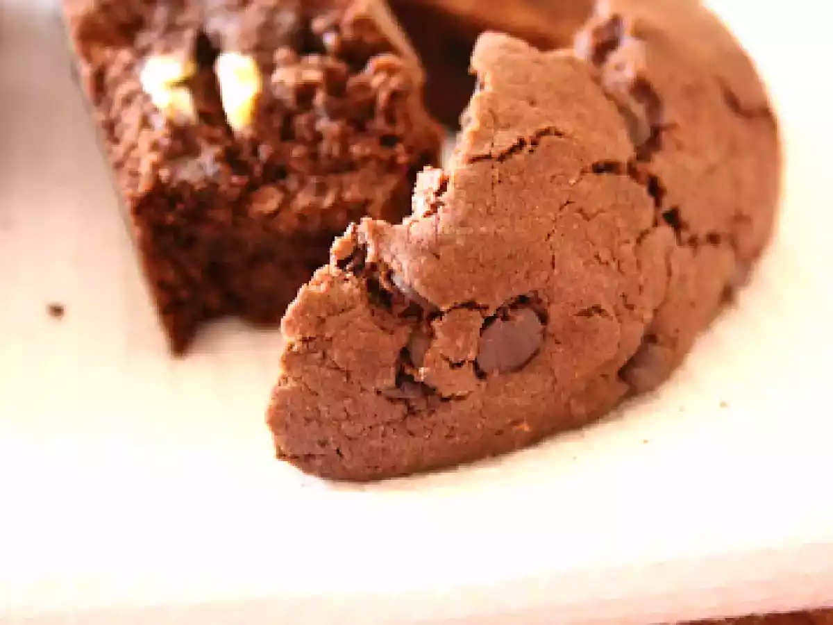 Biscotti cioccolato e mandorle - foto 3