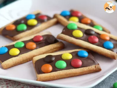 Biscotti con cioccolato e smarties - foto 5
