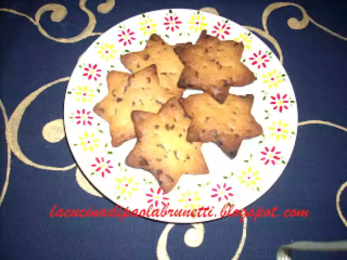 Biscotti con farina di kamut e cioccolato