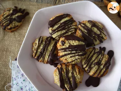 Biscotti con okara di avena e cioccolato, foto 2