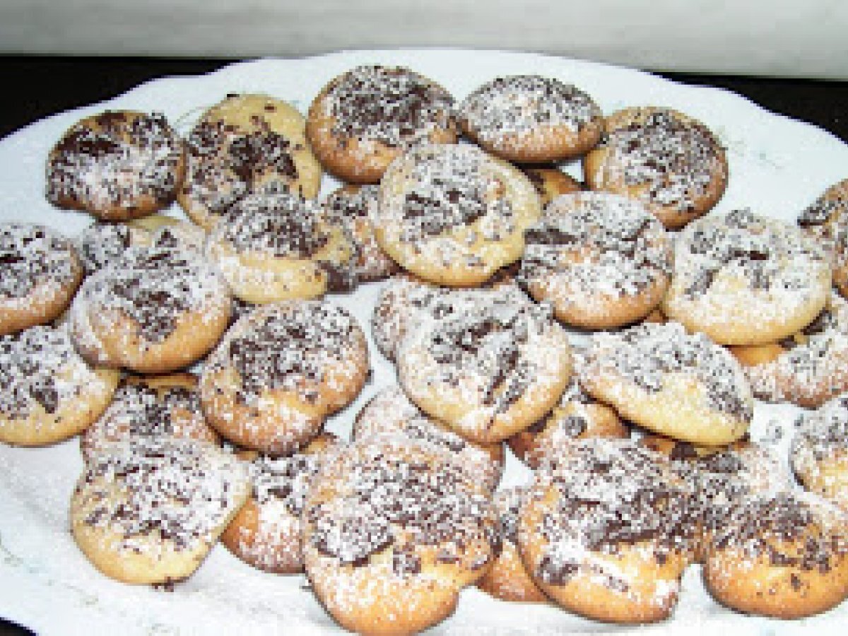 Biscotti con ricotta al sapore di arancio
