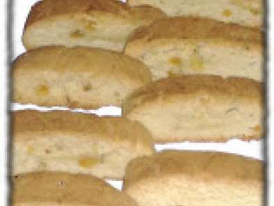 Biscotti con Scorza d'Arancia Candita e Semi di Finocchio