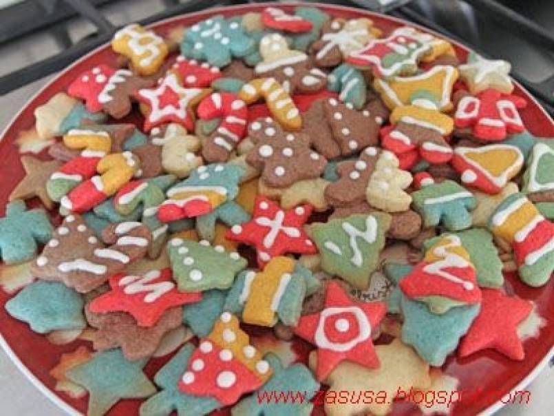 Biscotti Decorati Natale.Biscotti Decorati Di Natale Ricetta Petitchef