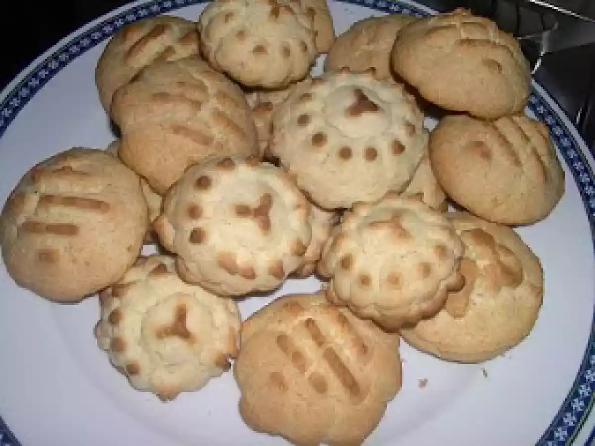 Biscotti di riso con lo sparabiscotti