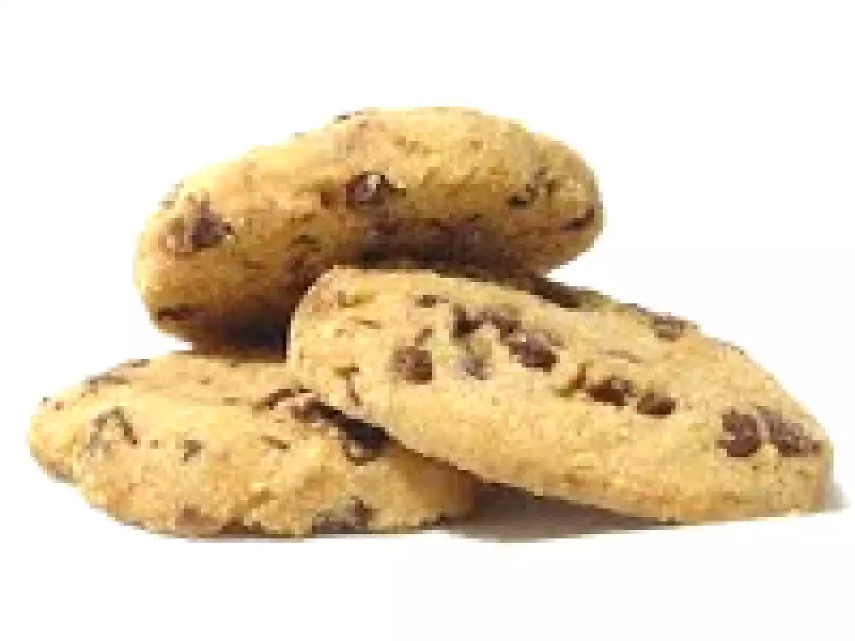 Biscotti di riso soffiato con cioccolato e cocco