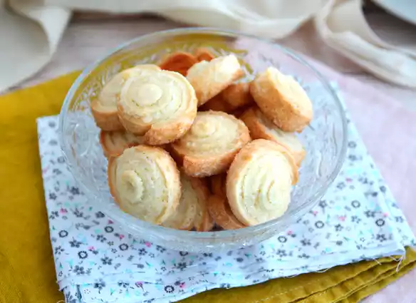 Biscotti diamanti a spirale