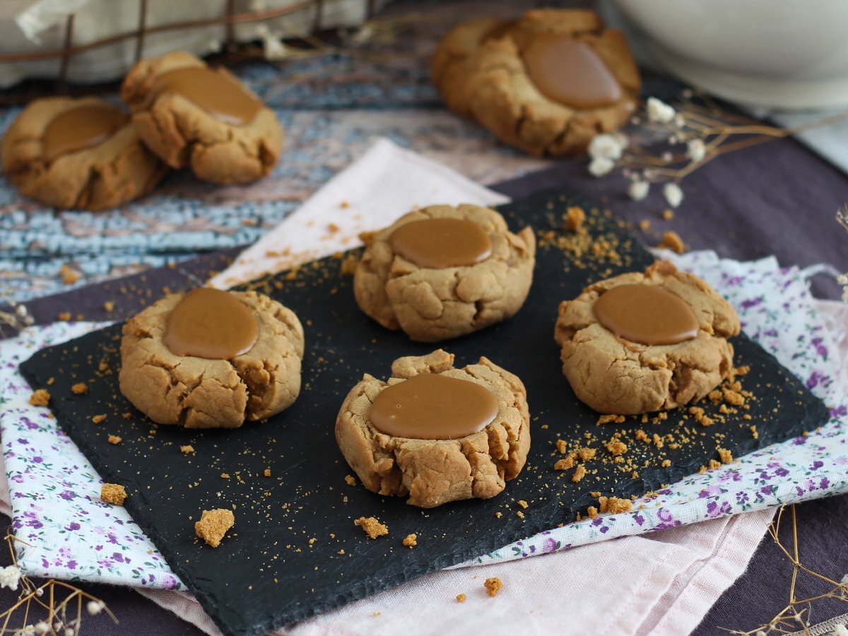 Biscotti gusto speculoos con solo 3 ingredienti