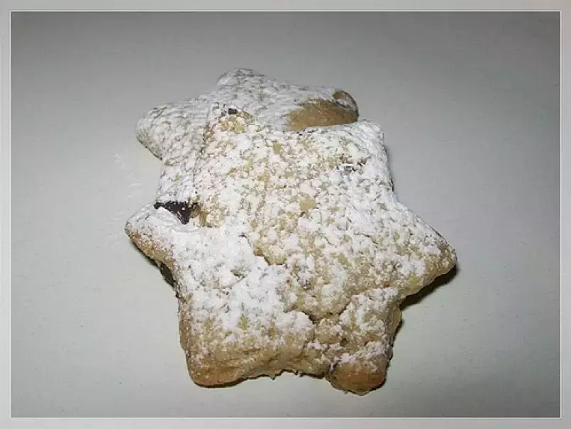 Biscotti leggeri con farina integrale e gocce di cioccolato, foto 1