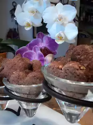 Biscotti mandorle e cacao ed un premio