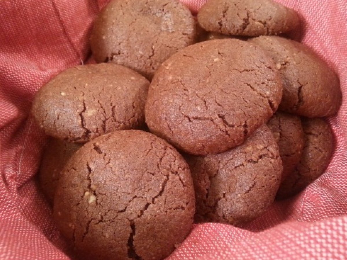 Biscotti teneri al cacao e rum