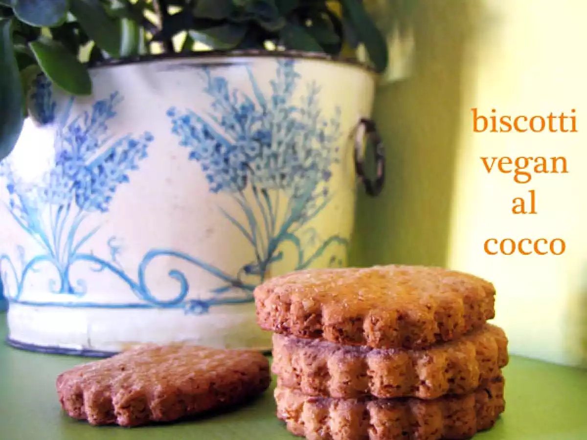 BISCOTTI VEGANI AL COCCO