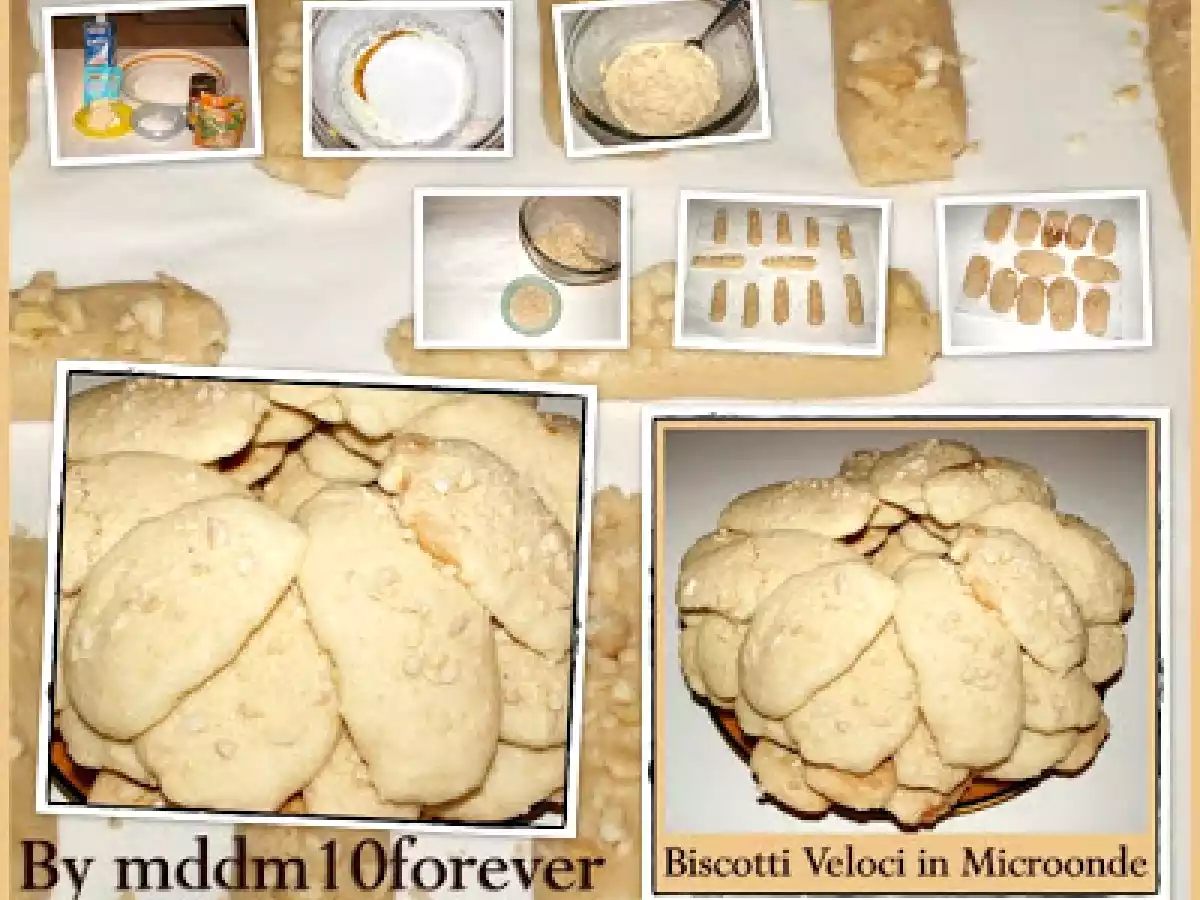 BISCOTTI VELOCI IN MICROONDE