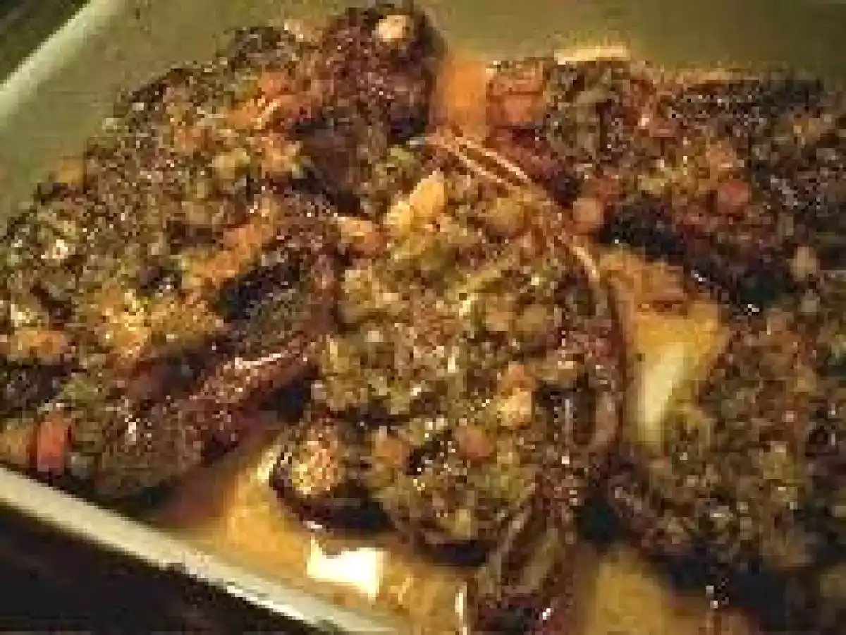 Bistecche di manzo con salsa chimichurri