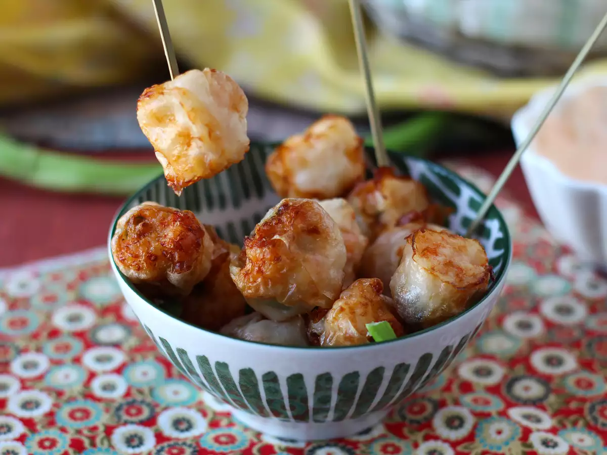 Bocconcini croccanti di gamberetti in friggitrice ad aria - foto 3