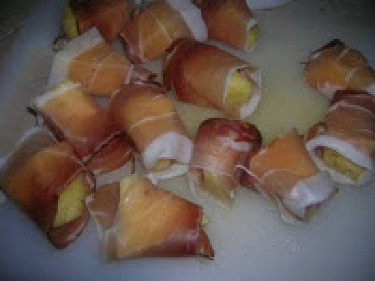 Bocconcini d'ananas e speck - foto 2