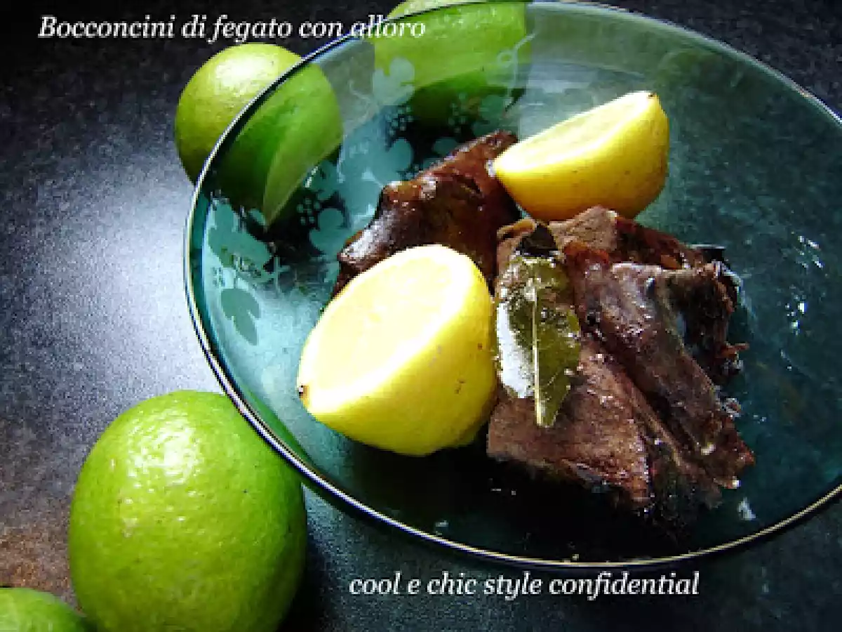 Bocconcini di Fegato con alloro, in forno - foto 2