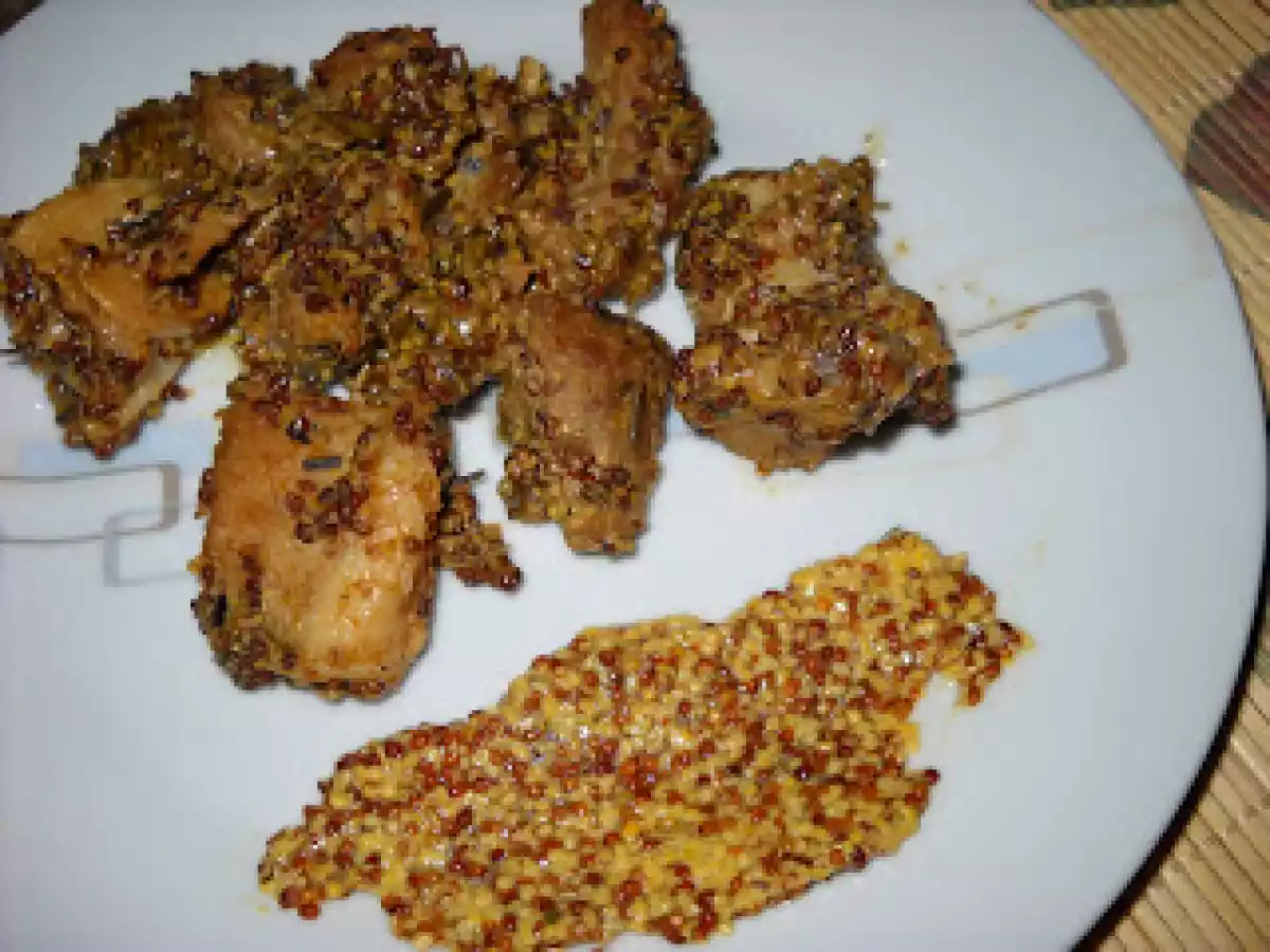 BOCCONCINI DI MAIALE ALLA SENAPE