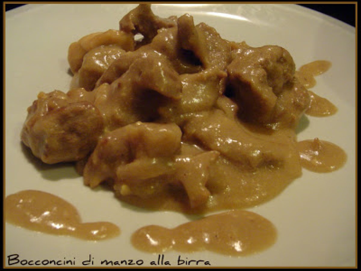 Bocconcini di Manzo alla Birra