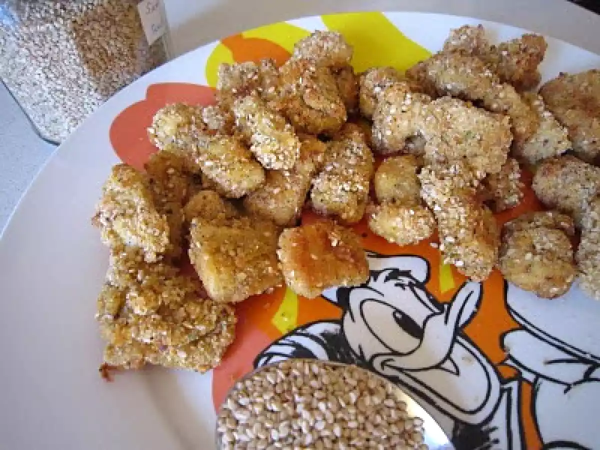 Bocconcini di pollo al sesamo