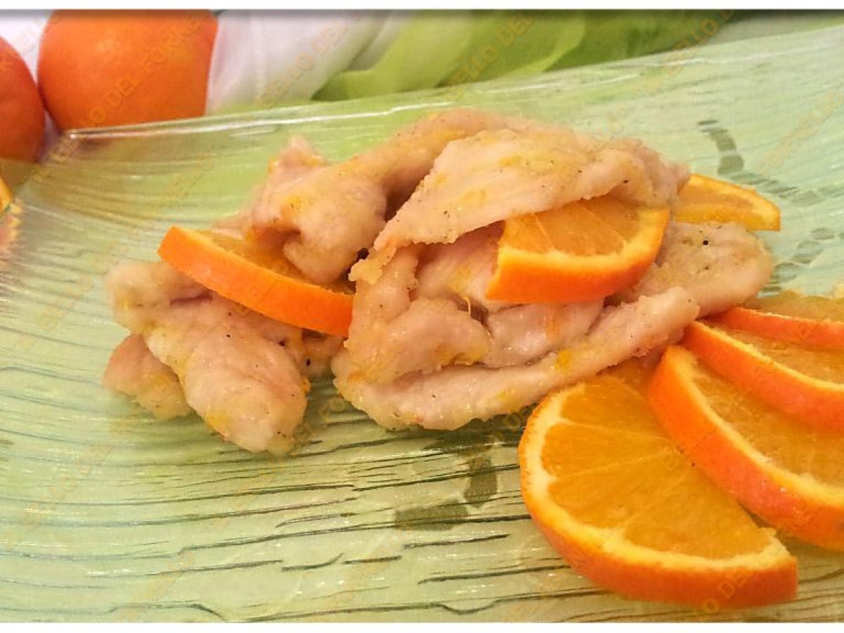 Bocconcini di pollo all’arancia